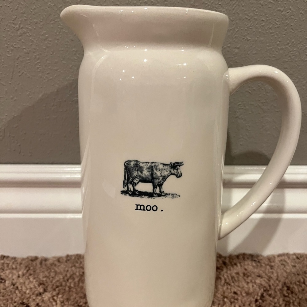 Rae Dunn Farmline Moo Pitcher